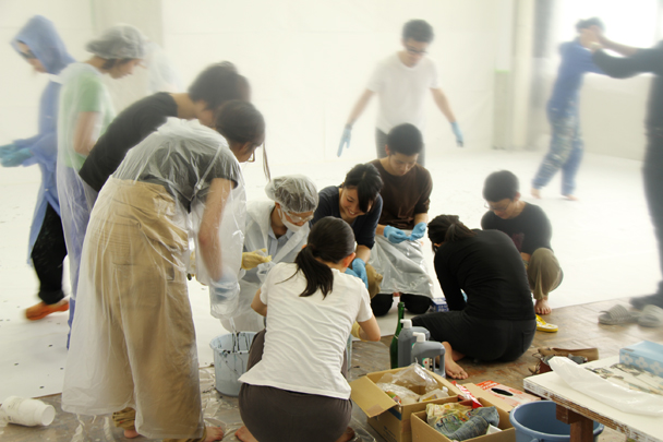 「油画分野パフォーマンスワークショップ」:5