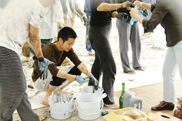 「油画分野パフォーマンスワークショップ」:7