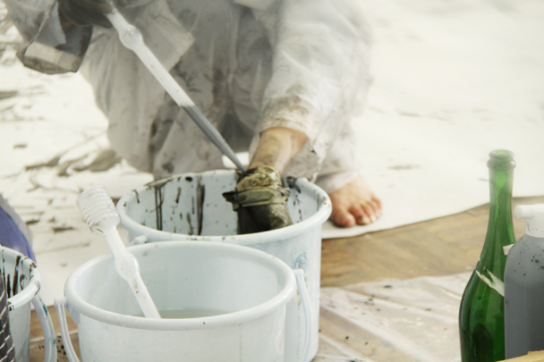 「油画分野パフォーマンスワークショップ」:8