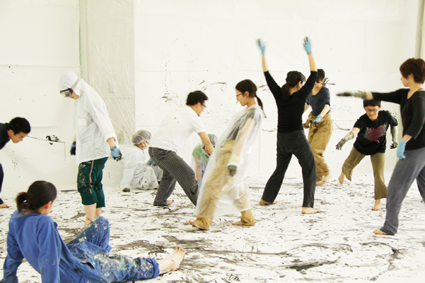 「油画分野パフォーマンスワークショップ」:10