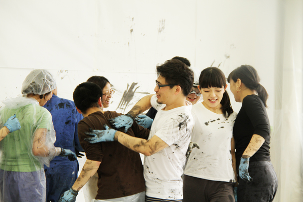 「油画分野パフォーマンスワークショップ」:11