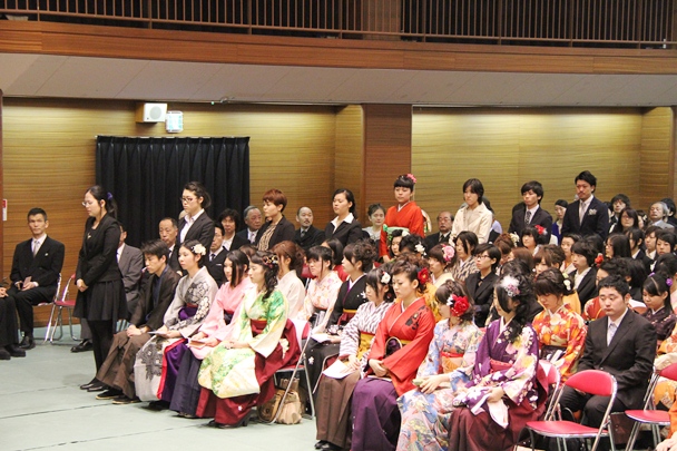 「2012年度 卒業・修了式」:2