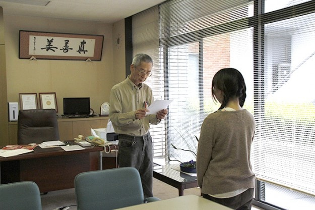 本学オリジナルグッズデザインの表彰式が行われました!:0