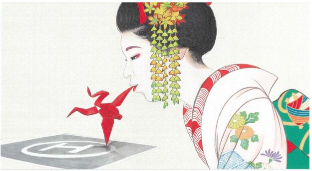 11/1～22造形学科日本画卒業生渡邊佳織さんがイムラアートギャラリー（京都）で個展『抱きしめたい』を開催されます。0