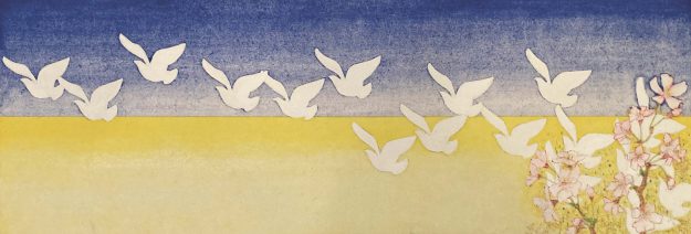 第38回 日本の自然を描く展において、嵯峨美術短期大学卒業生 明石秀親さんの作品が入選されました。0