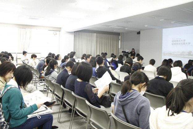 嵯峨美オープンキャンパス、ご来場ありがとうございました!:3