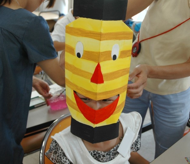 生涯学習講座「妖怪のお面を作って嵐電に乗ろう！」0