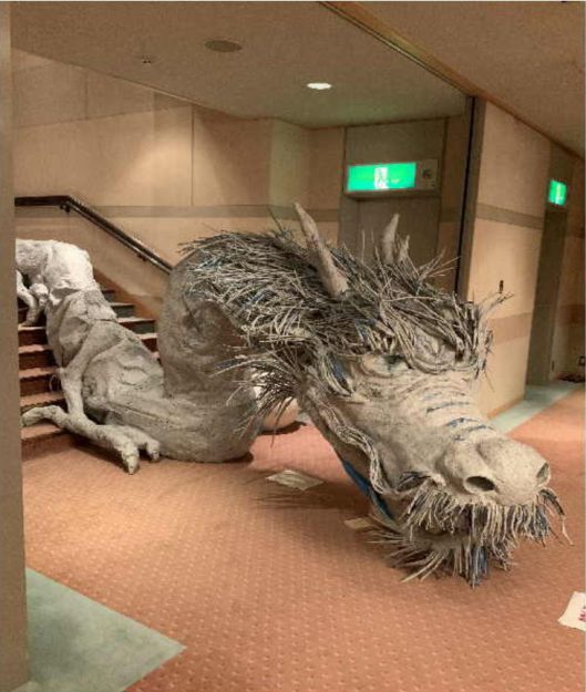10/1~31卒業生南面由子さんが、吹田市リサイクルセンター(大阪)で個展『しんぶんしアニマルアート展』を開催されます。0