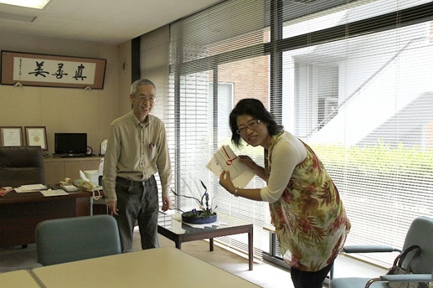 本学オリジナルグッズデザインの表彰式が行われました!:3