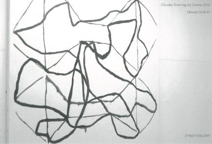 5/16~6/5中井浩史准教授が個展『Circular Drawing on Canvas 2016』を神戸「STREET GALLERY」で開催します。0