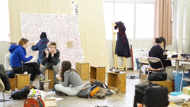PARASOPHIA連携、嵯峨芸、ボザールの学生共同作品が完成しました！！:2