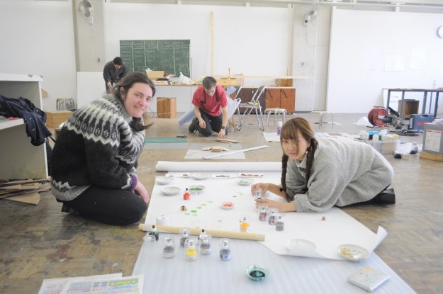 PARASOPHIA連携、嵯峨芸、ボザールの学生共同作品が完成しました！！:0