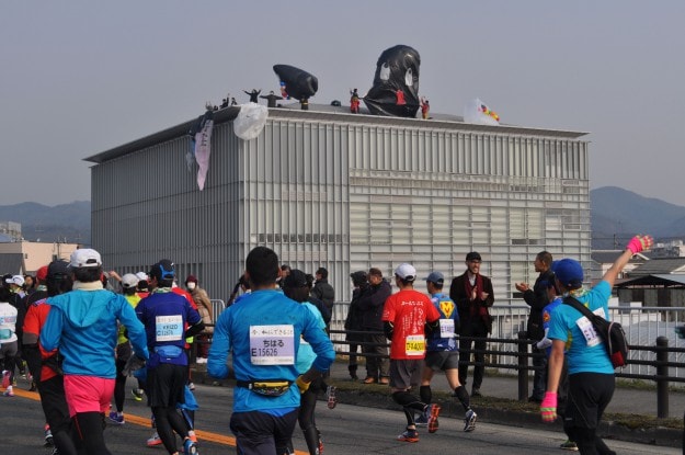 アートで京都マラソン応援しました！！:7