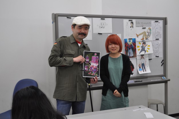 コミックアート分野授業訪問「声優×キャラクターイラスト」行ってきました!!:5