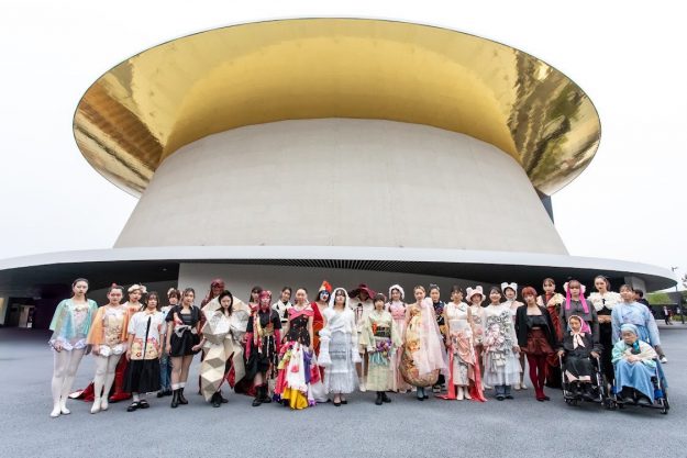 EXPO2025大阪・関西万博 KYOTO Kimono Upcycle Runway に専攻科の学生5名が参加しました。0