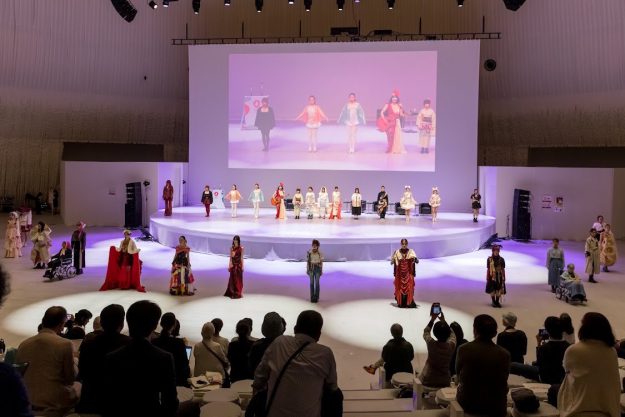 EXPO2025大阪・関西万博 KYOTO Kimono Upcycle Runway に専攻科の学生5名が参加しました。1