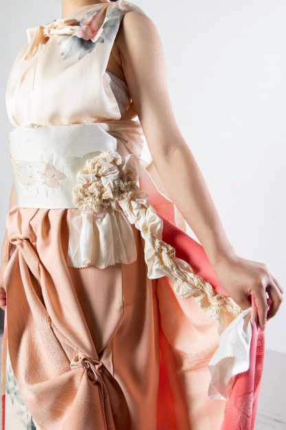 EXPO2025大阪・関西万博 KYOTO Kimono Upcycle Runway に専攻科の学生5名が参加しました。5