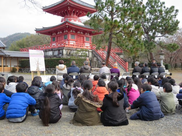 福島の桜が大覚寺に植樹されました!:0