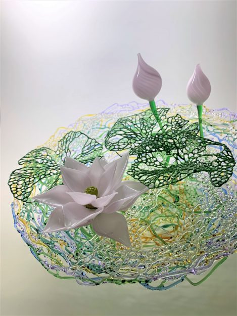 6/23~6/29卒業生齋藤直さんが、日本橋三越本店(東京)で「夏至の候、ガラス二人展」を開催されます。0