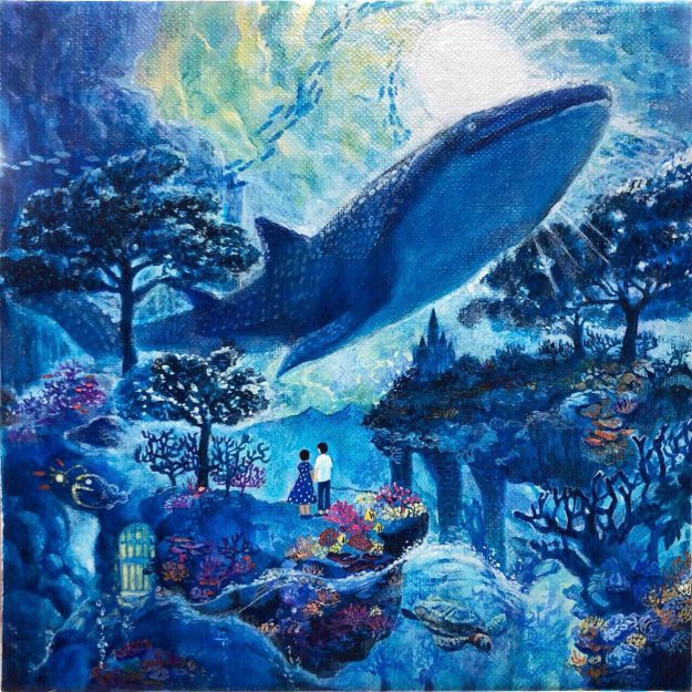 1/23~27大学院1年次生木本小百合さんがgalleryそら(大阪市)で、個展「Dazzling day」を開催されます。2