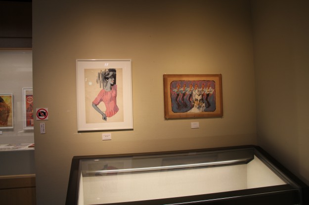 上村一夫展、好評です。:3