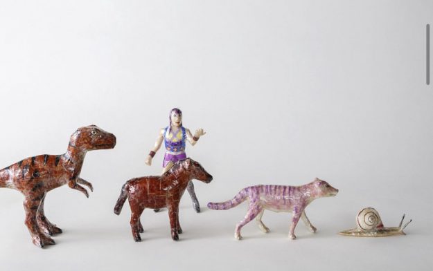 1/7~23 卒業生の植田 楽さんが、Kit(京都)にて「植田 楽展」を開催されています。0