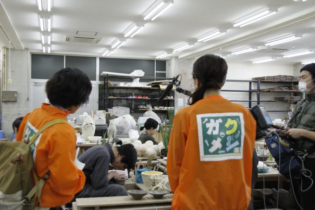 2/6放送予定のNHK京都・ニュース630「京いちにち」の『ガクメシ』コーナーで食堂と陶芸工房が紹介されます!2