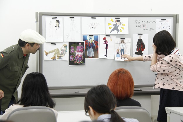 コミックアート分野授業訪問「声優×キャラクターイラスト」行ってきました!!:2