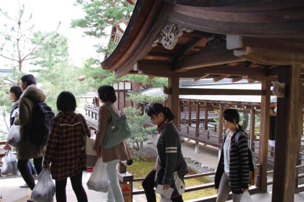 2014年度 入学式・大覚寺見学会:9
