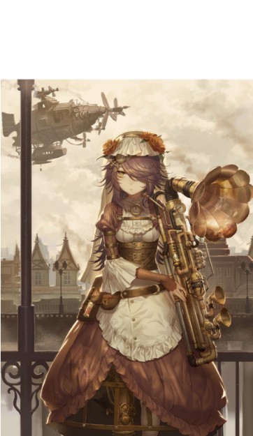 8/11~15、キャラクターデザイン、コミックアートの学生が大阪でグループ展『STEAMPUNK from SAGA』を開催します。0