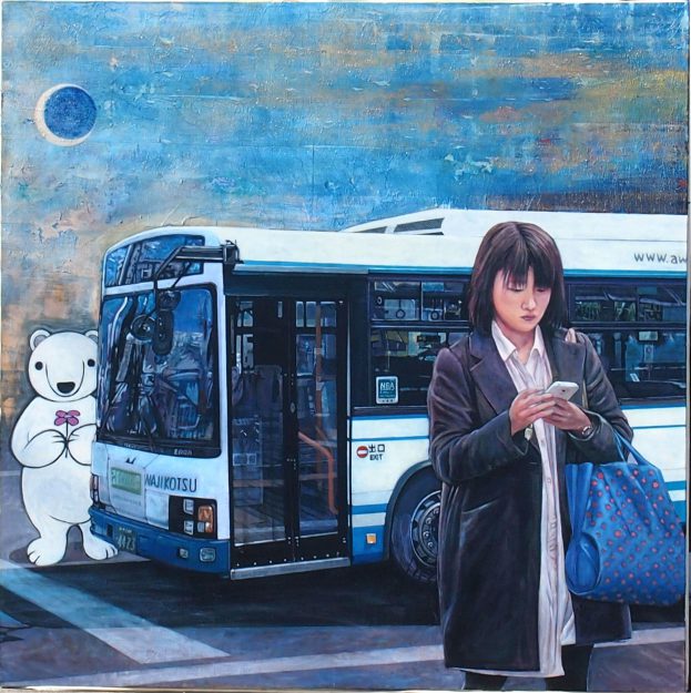 10/31~11/4卒業生藤井のぶおさんが、「第71回 洲本市美術展」に出品されます。0