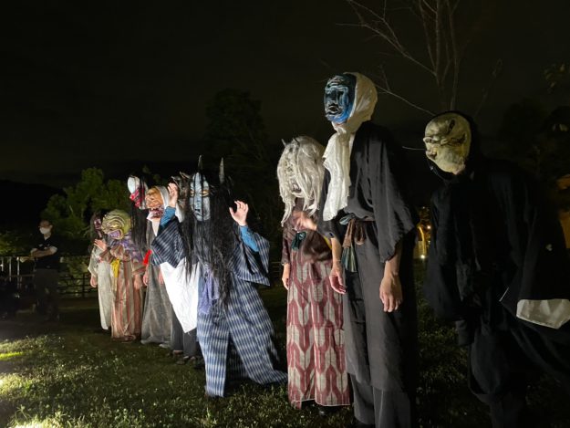 10/9~10 京都市動物園で連携事業「秋の夜間開園 ~妖怪ナイト at the zoo 2021~」を実施しました。1