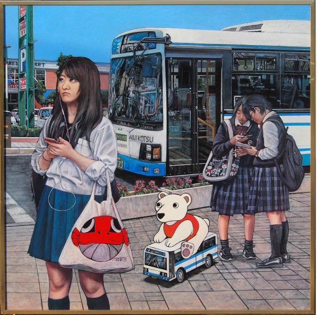 11/27~12/1卒業生藤井のぶおさんが第73回二紀展に入選され、巡回展が神戸・原田の森ギャラリーで開催されます。1