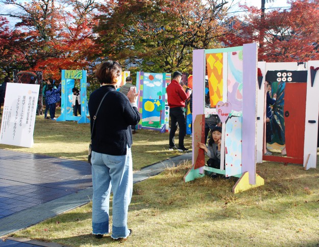 １１月１９日（日）京都西南ロータリークラブ 創立４５周年記念事業“現代アートにふれる 「どこにでもドア」を作ろう！”を実施しました。:5