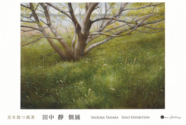 10/1～12卒業生田中靜さんが、ワイアートギャラリー（大阪）で、個展「光を放つ風景　田中靜個展」を開催されます。0