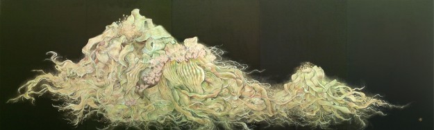卒業生の日月美輪(本名:森本美輪)さんが神戸ビエンナーレ2015「ペインティングアートコンペティション」で準大賞を受賞しました。0